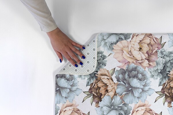 Teppich Blumen in Aquarell