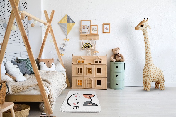 Kinderteppich Cartoon Katze