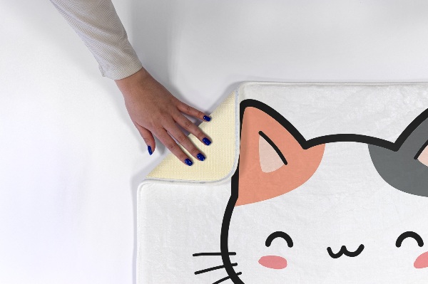 Kinderteppich Cartoon Katze