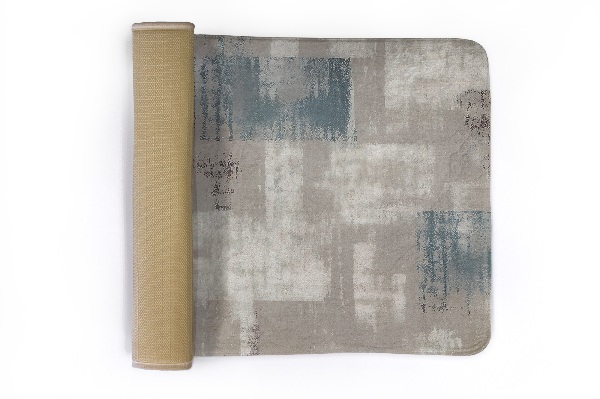 Teppich modern Abstraktes Stoffmuster