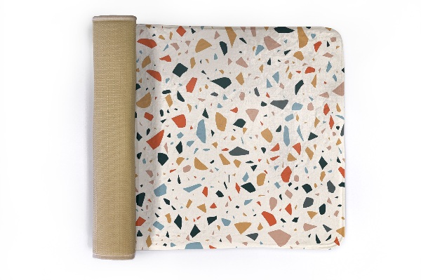 Teppich modern Terrazzo-Muster