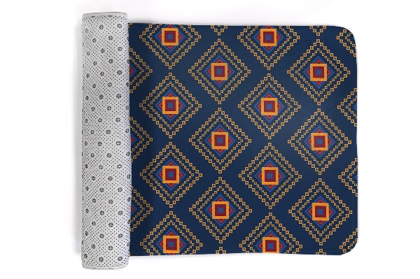 kleiner Teppich Geometrisches Muster