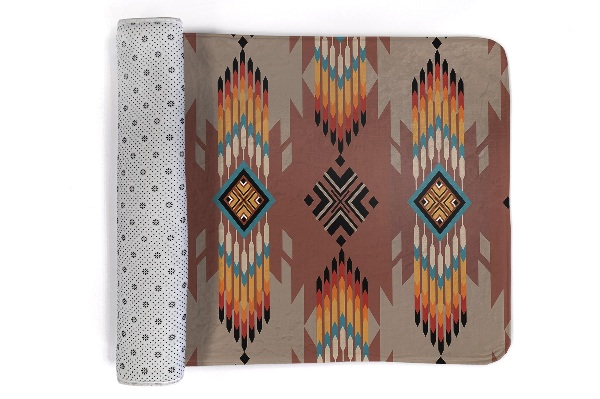 kleiner Teppich Geometrisches Muster