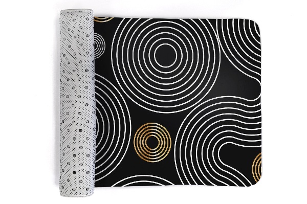 kleiner Teppich Konzentrische Kreise