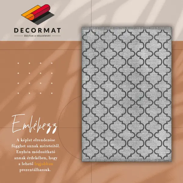 Pvc teppich Orientalisches geometrisches Muster