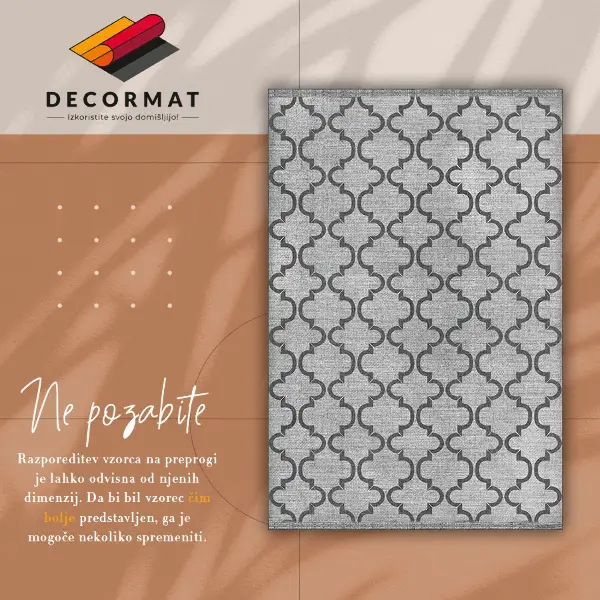 Pvc teppich Orientalisches geometrisches Muster