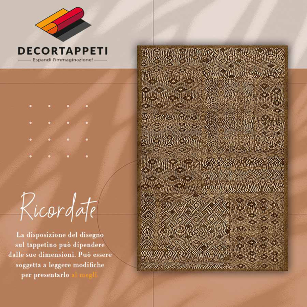 Vinyl teppich Tribal-Muster