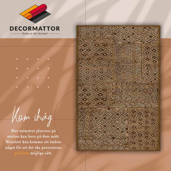 Vinyl teppich Tribal-Muster