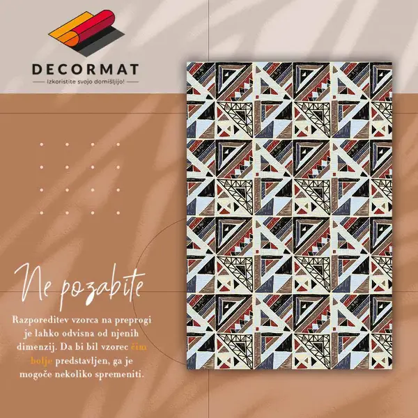 Teppich pvc Geometrisches Mosaik