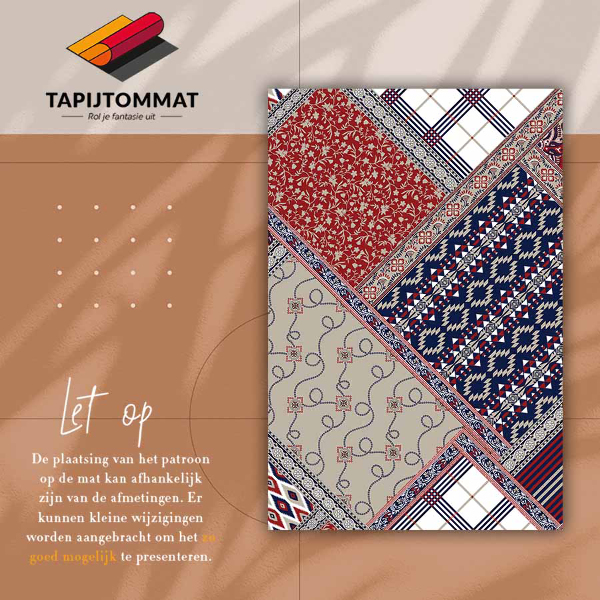 Pvc teppich Retro-Mischung