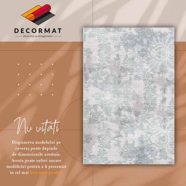 Vinyl teppich Persische Blumen
