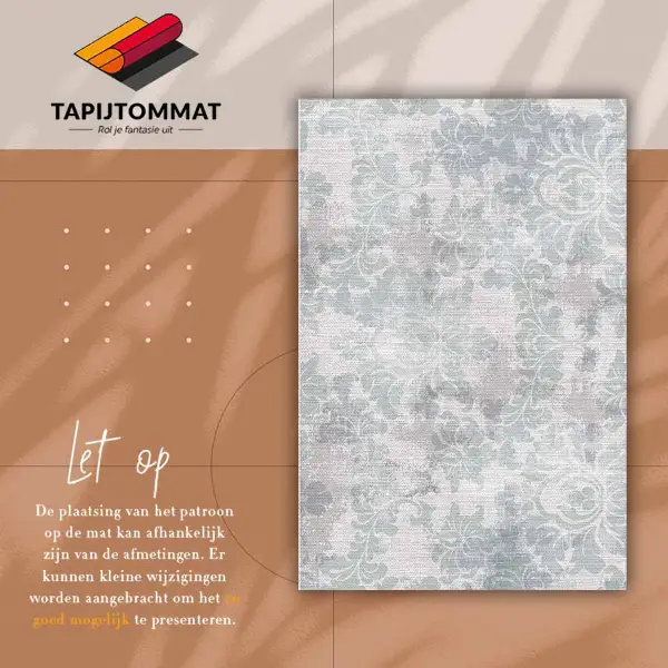 Vinyl teppich Persische Blumen