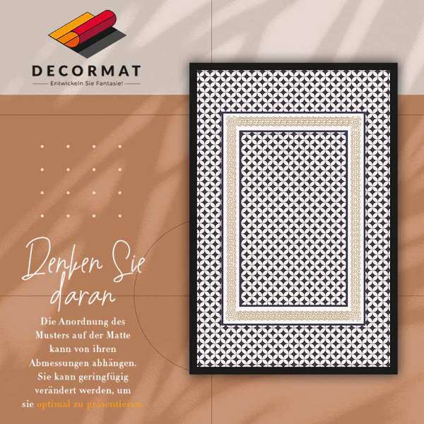 Vinyl teppich Geometrisches Baid