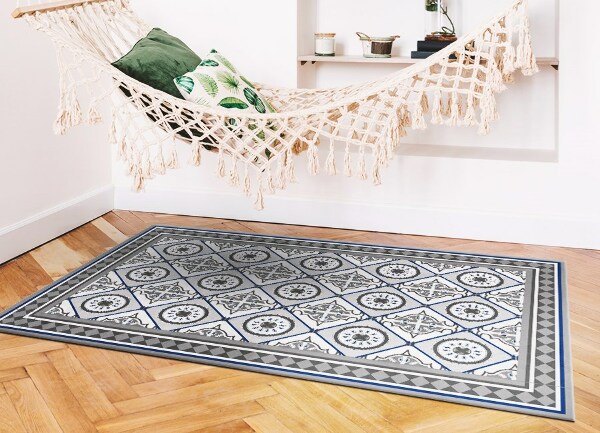 Vinyl teppich läufer Geometrische Romanen