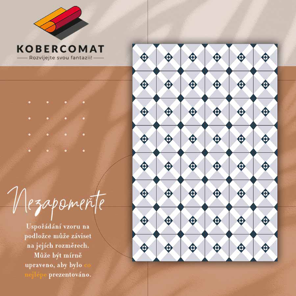 Pvc teppich Geometrische Romanen