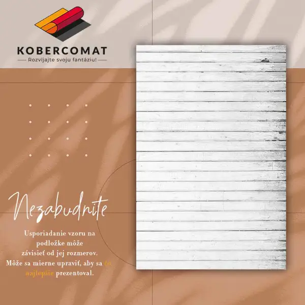 Vinyl teppich läufer Horizontale Boards
