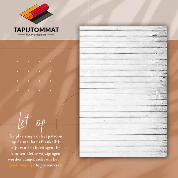 Vinyl teppich läufer Horizontale Boards