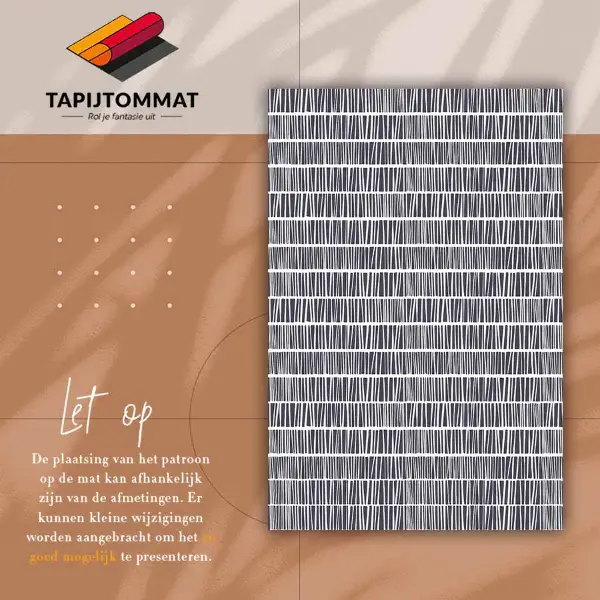 Pvc teppich Abstrakte Bindestringe