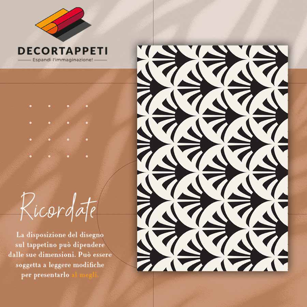 Pvc teppich Geometrische Blätter