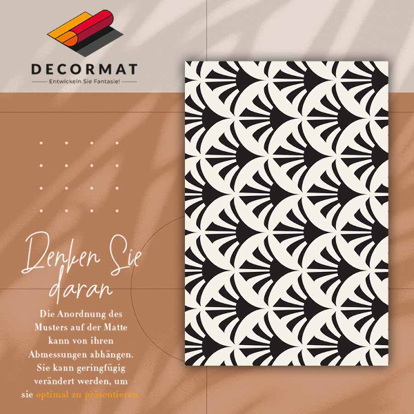 Pvc teppich Geometrische Blätter