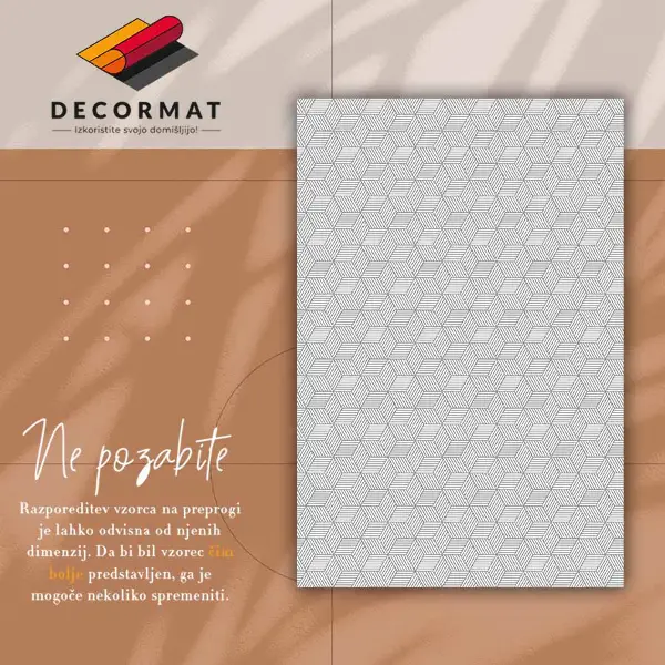 Vinyl teppich Geometrischer Knöchel