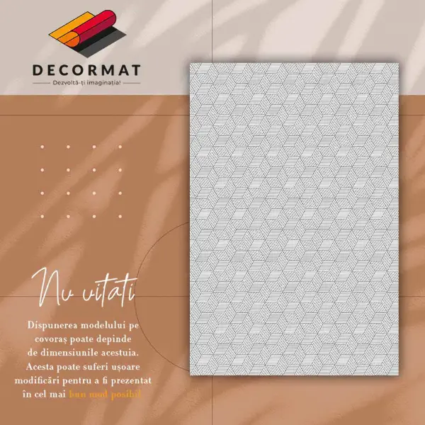 Vinyl teppich Geometrischer Knöchel