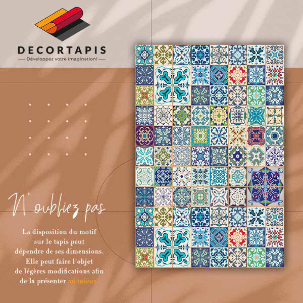 Vinyl teppich Portugiesisches Muster