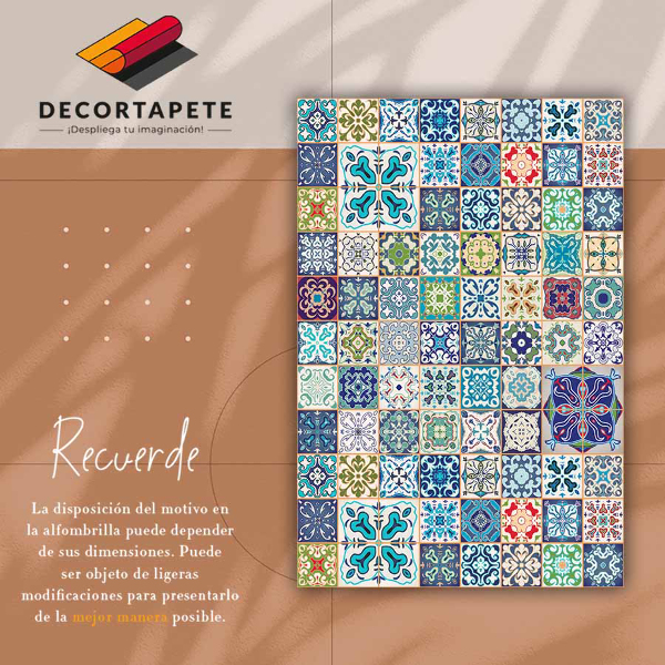 Vinyl teppich Portugiesisches Muster