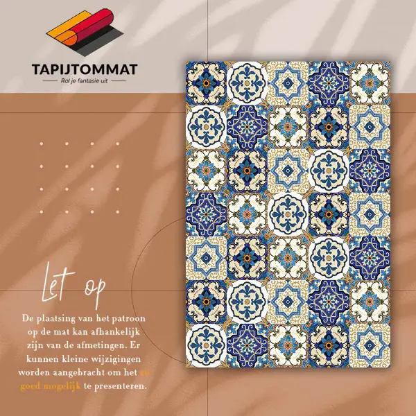 Teppich pvc Portugiesische Fliese