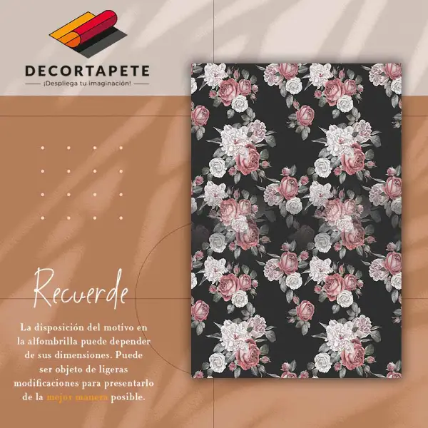 Pvc teppich Rosen