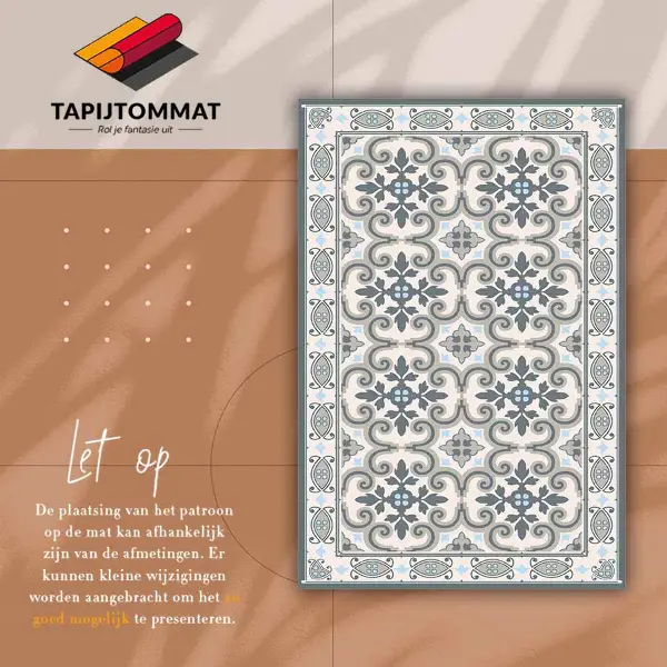 Pvc teppich Talavera-Muster