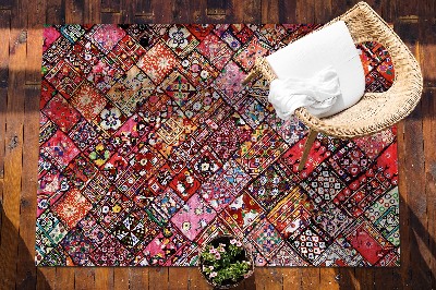 Outdoor teppich Patchwork-Mosaik