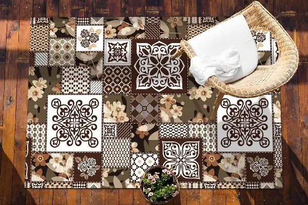 Teppich terrasse Indischer Stil