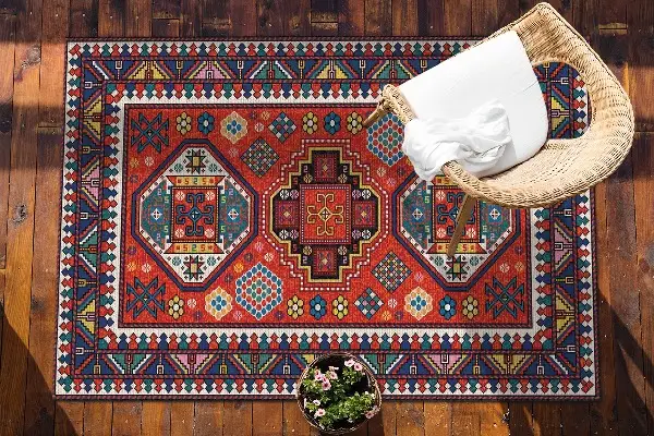 Teppich terrasse Traditioneller Volkstil