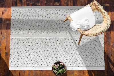 Teppich außenbereich Bretter in Herringbone