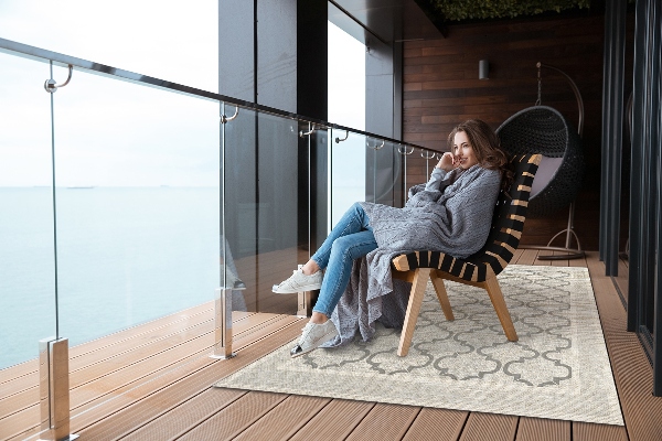 Teppich terrasse Marokkanisches Design