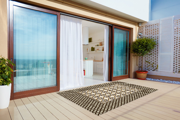 Terrassenteppich Kleines Muster
