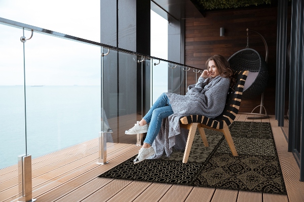 Teppich terrasse Eine Kombination vieler Entwürfe