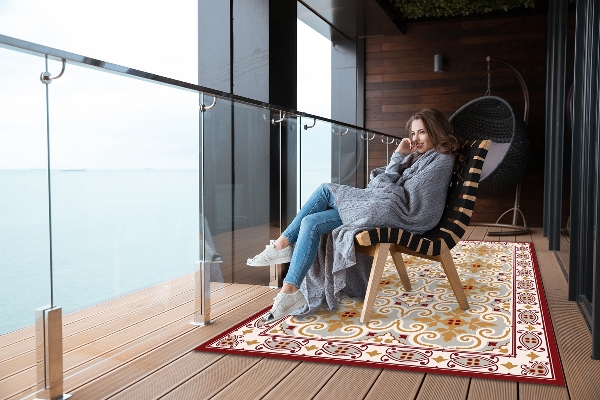 Outdoor teppich Orientalischer Stil