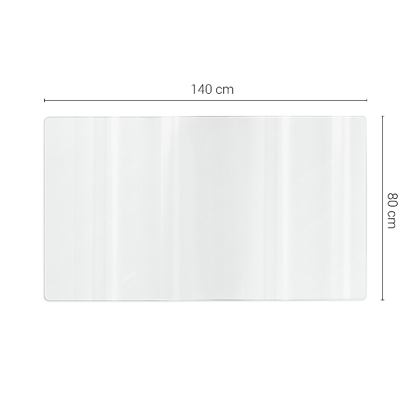 Weiches Glas für den Schreibtisch