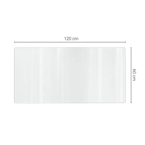 Weiches Glas transparent