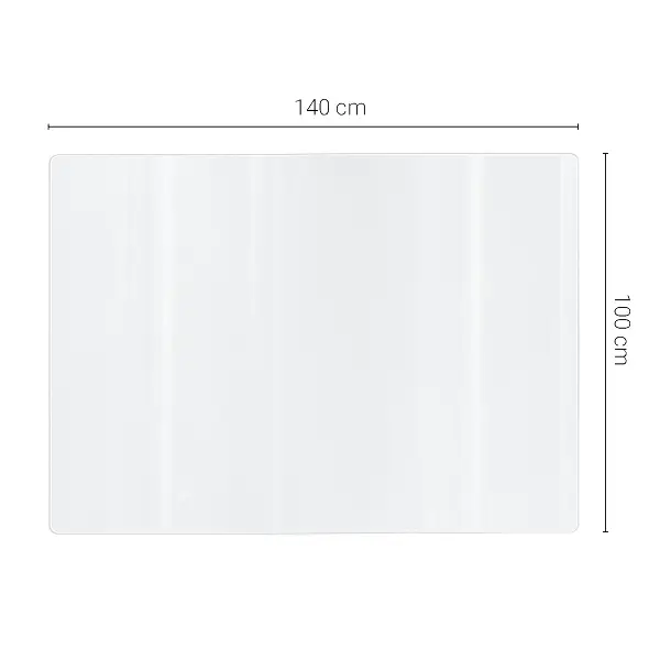 Weiches Glas transparent