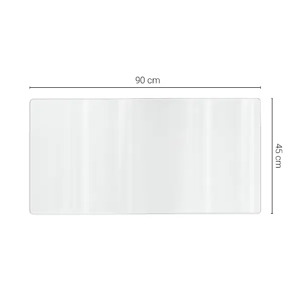Weiches Glas transparent