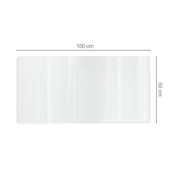 Weiches Glas transparent