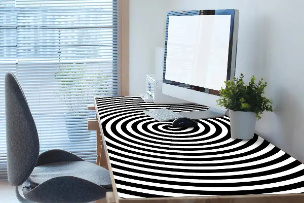 Schreibtisch Unterlegmatte Spiral