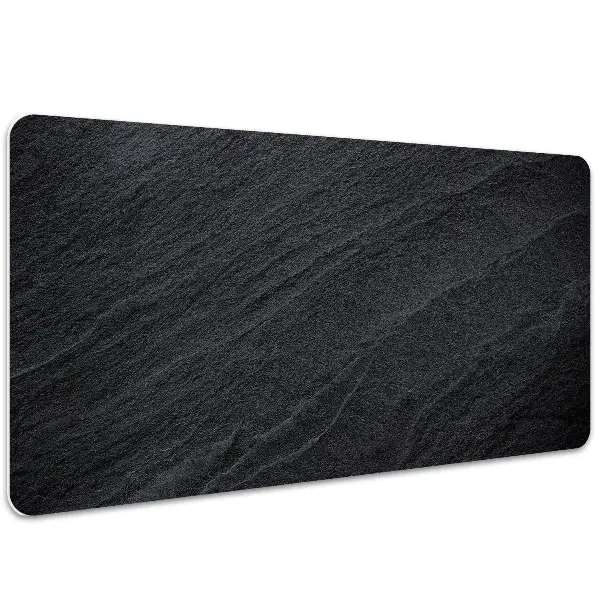 PVC Schreibtischmatte Schwarzer Sand