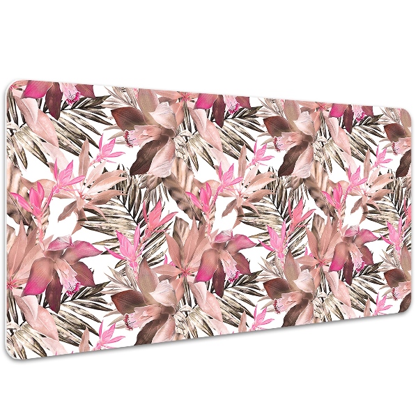 PVC Schreibtischmatte Tropische Blume.