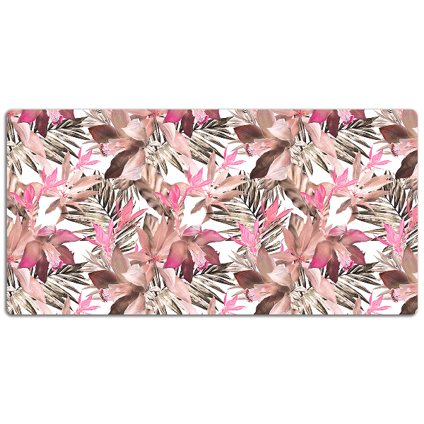 PVC Schreibtischmatte Tropische Blume.