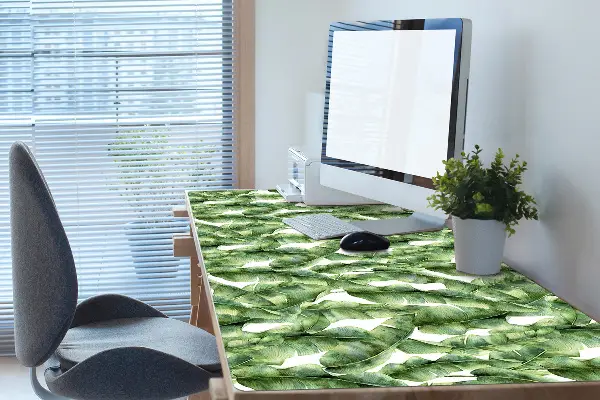 Büro-Schreibtischmatte Exotische Blätter