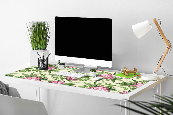 Büro-Schreibtischmatte Tropische Blumen